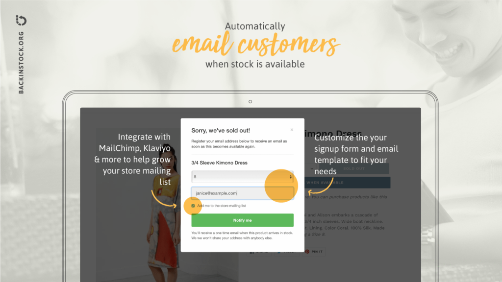 aplicacion email marketing shopify,